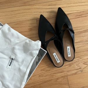 Never worn! Super cute Reike Nen mules. Padded sole, well-made, unique design.